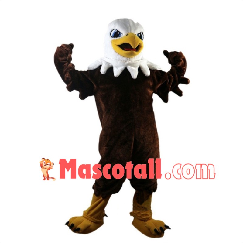 Lovely Bald Eagle Mascot Costume 