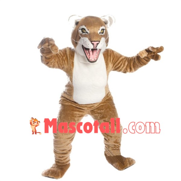 Crazy Bobcat University Mascot Costume 