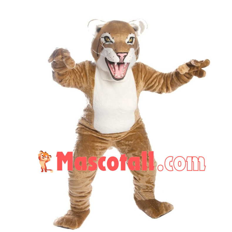 Crazy Bobcat University Mascot Costume 