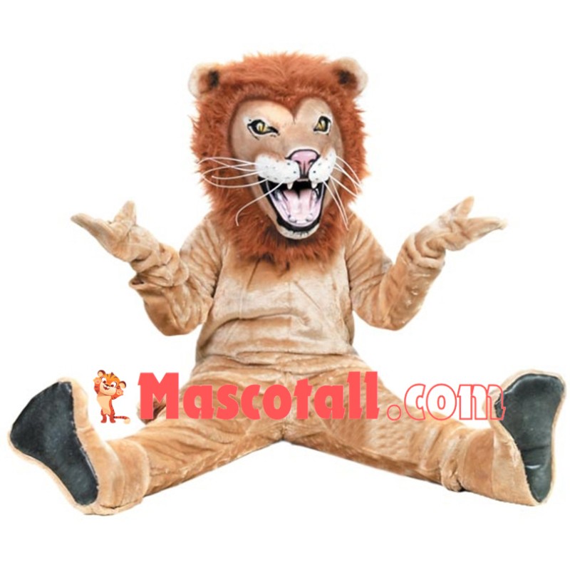 Golden Lion High School Mascot Costume 
