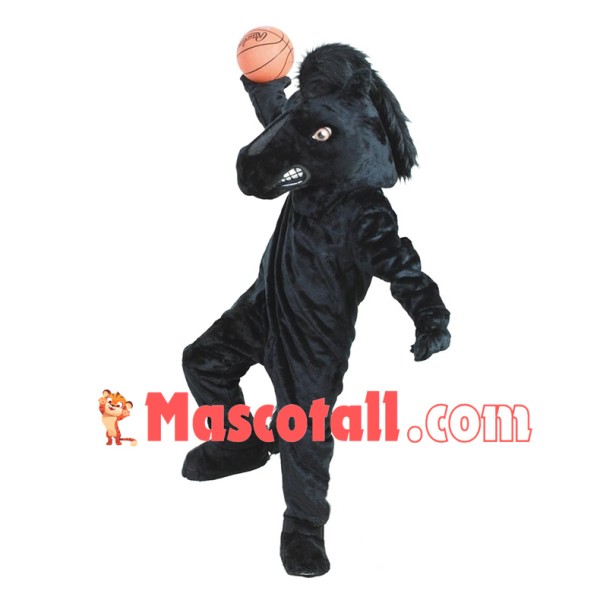 College Mustang Mascot Costume 