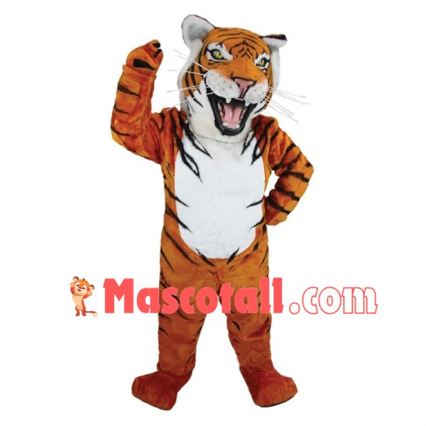 Almost Real Tiger Mascot Costume 