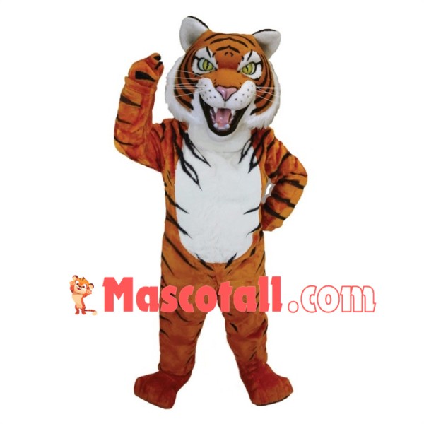 Siberian Tiger Mascot Costume 