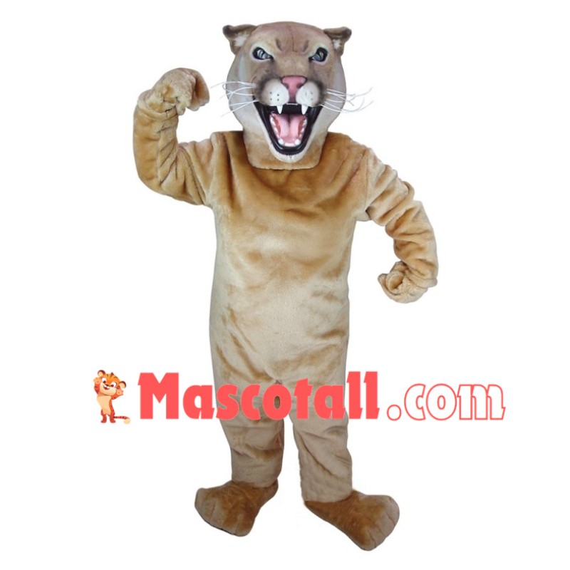 Roaring Cougar Mascot Costume  