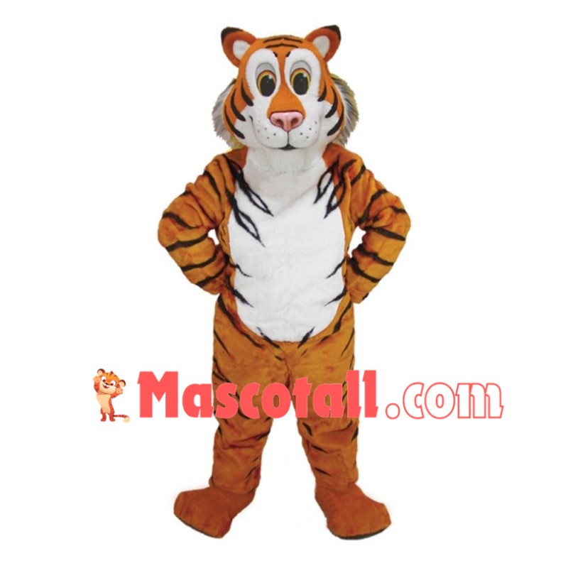 College Fighting Tiger Mascot Costume 