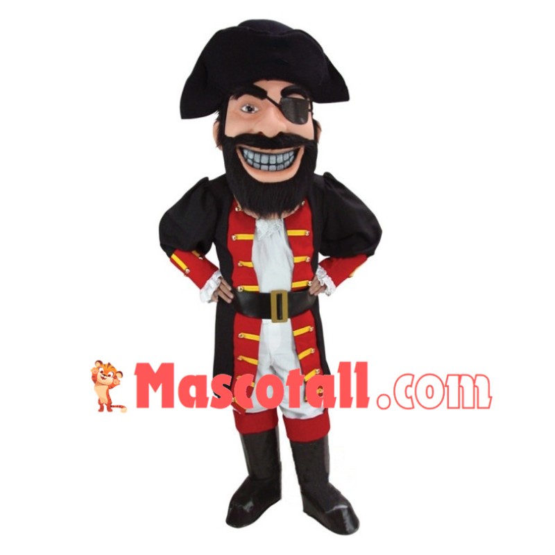 Pete the Pirate Mascot Costume	