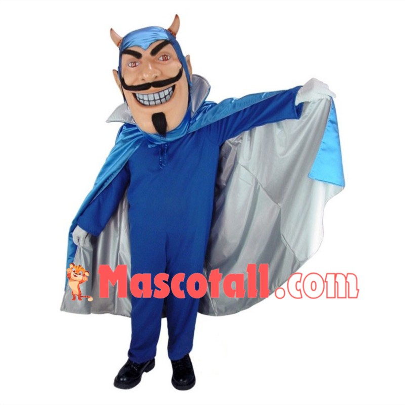 Blue Devil High School Mascot Costume	