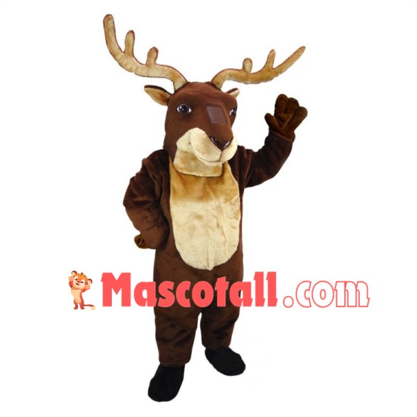 Professional Reindeer Lightweight Mascot Costume  