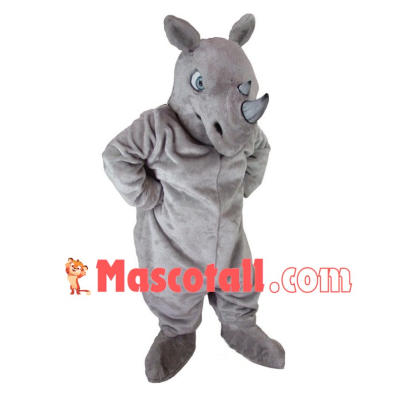 College Ronnie the Rhino Mascot Costume 