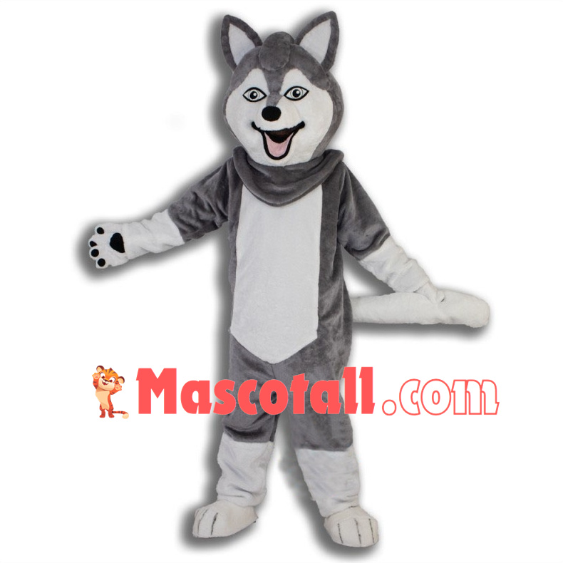 Lovely Baby Husky Dog Mascot Costume  
