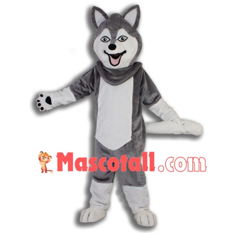 Lovely Baby Husky Dog Mascot Costume  
