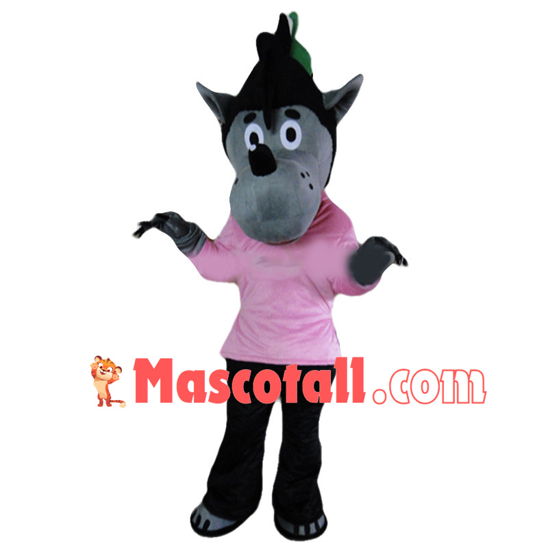 Cartoon Big Bad Wolf Mascot Costume Fancy Dress Costume 