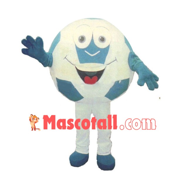 Deluxe Cartoon Football Mascot Costume 