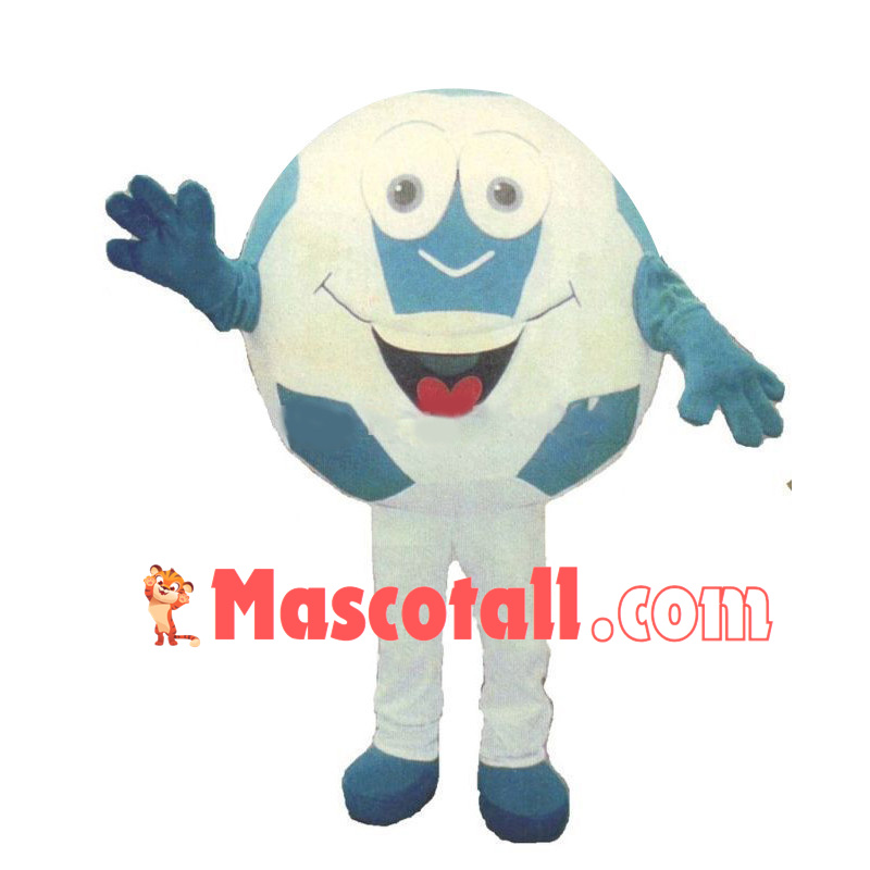 Deluxe Cartoon Football Mascot Costume 