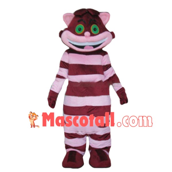Mysterious Cheshire Cat Mascot Costume	