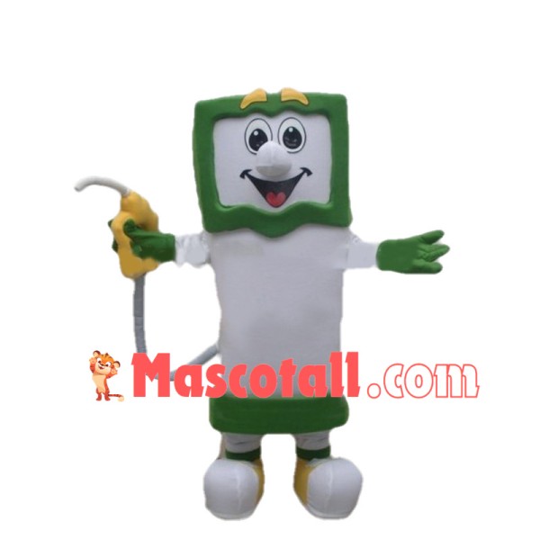 Lightweight Cartoon Fuel Dispenser Mascot Adult Costume