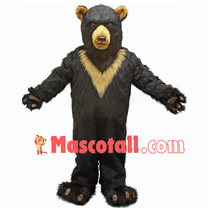 Asiatic Black Bear Animal Mascot Costume	