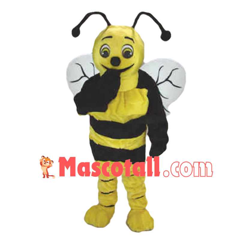 Buzzy the Money Bee Elementary school Mascot Costume	 