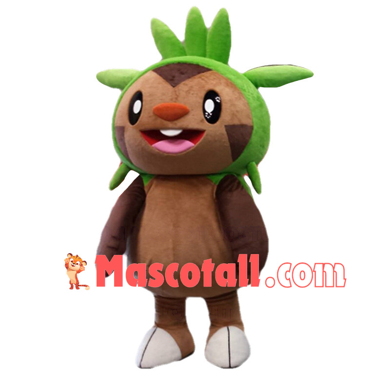 Optimistic Chespin Pokemon Mascot Costume 