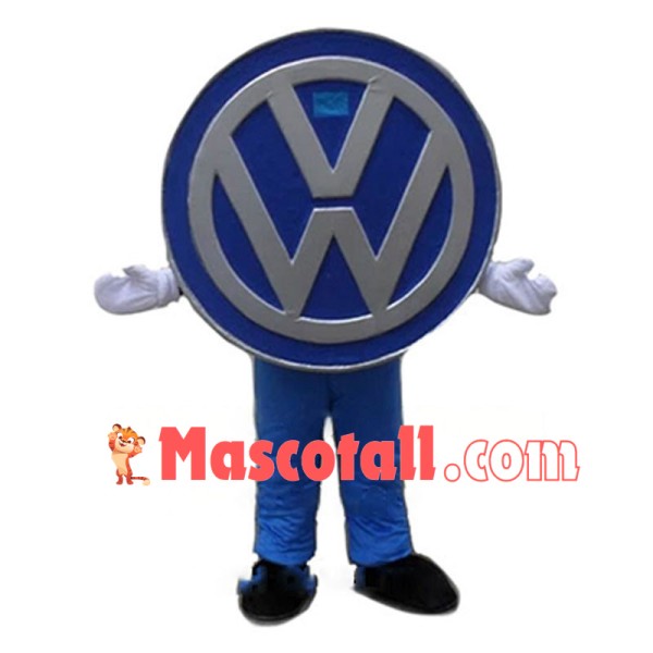 Deluxe Volkswagen Logo Mascot Costume	