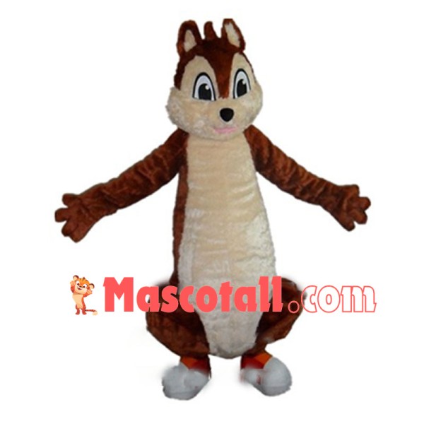 Skippy Squirrel Mascot Cartoon Costume	
