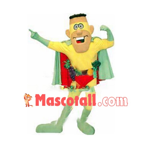 Captain 5 A Day Mascot Costume 