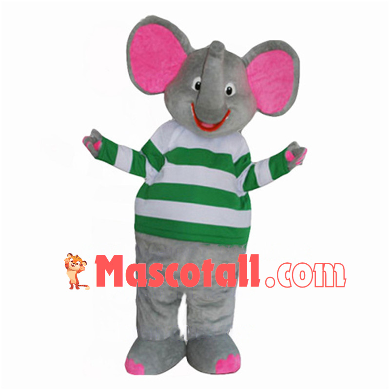 Cute Cartoon Elephant Mascot Costume Fancy Dress 	Costume 