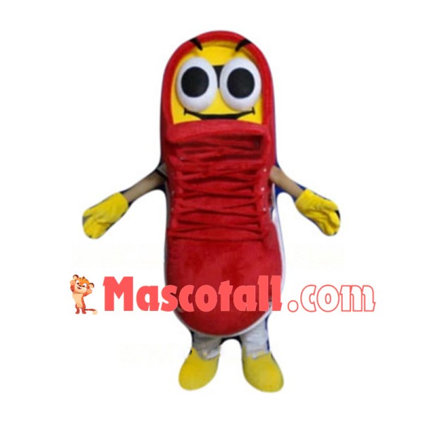 Deluxe Cartoon Red Sneaker Lightweight Mascot Costume 
