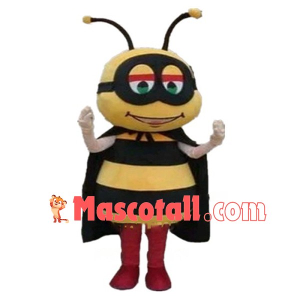 Superhero Bee Mascot Costume 