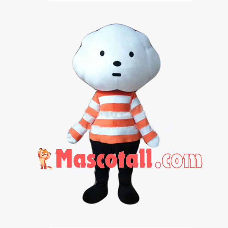 Cotton Man Mascot Costume 