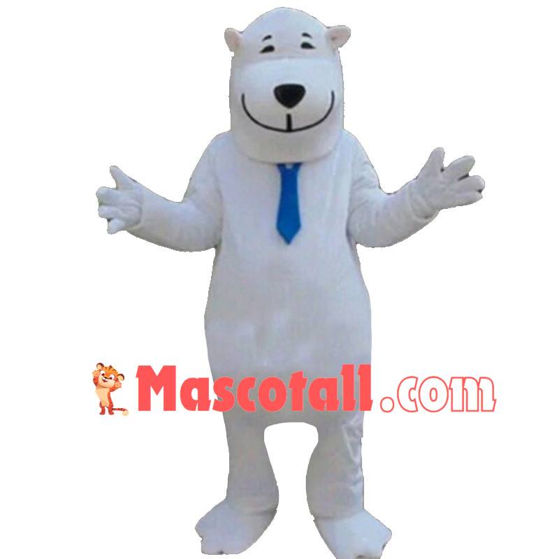 Mr. Polar Bear Mascot Costume 