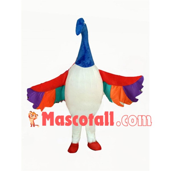 Colorful Goose Mascot Costume 