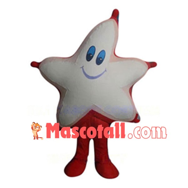 Deluxe Cartoon Starfish Mascot Costume 