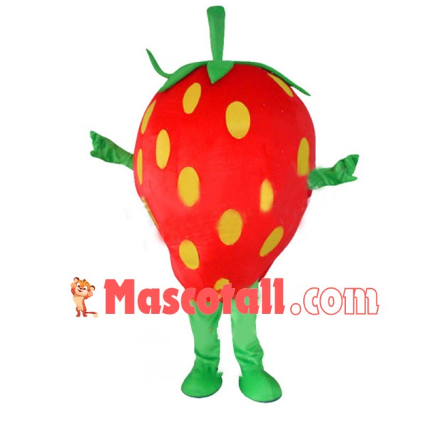 Deluxe Strawberry Mascot Costume 