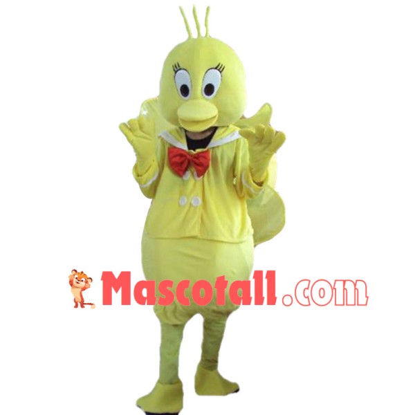 Sailor Yellow Turkey Mascot Costume 