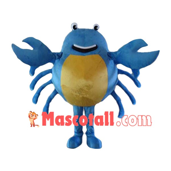 Deluxe Blue Crab Mascot Costume 