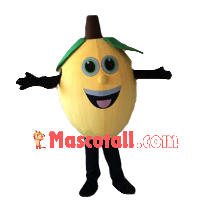Deluxe Cartoon Lemon Mascot Costume	