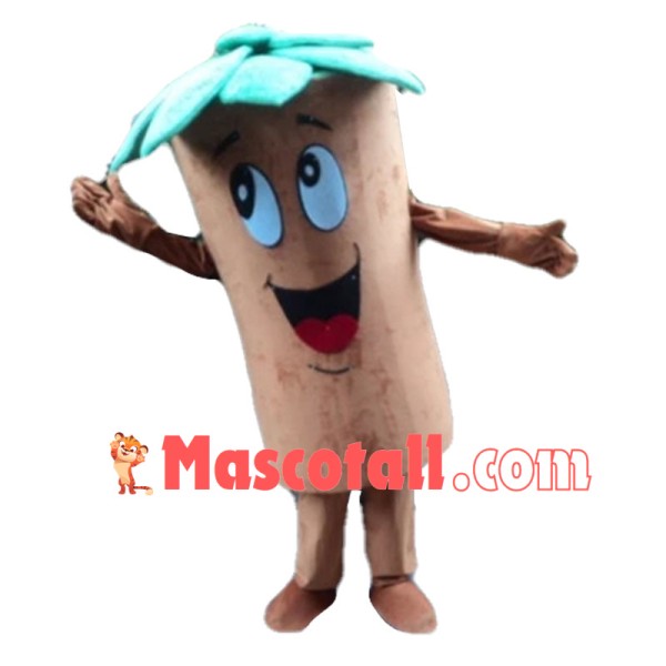 Lightweight Cartoon Tropical Palm Tree Mascot Costume 