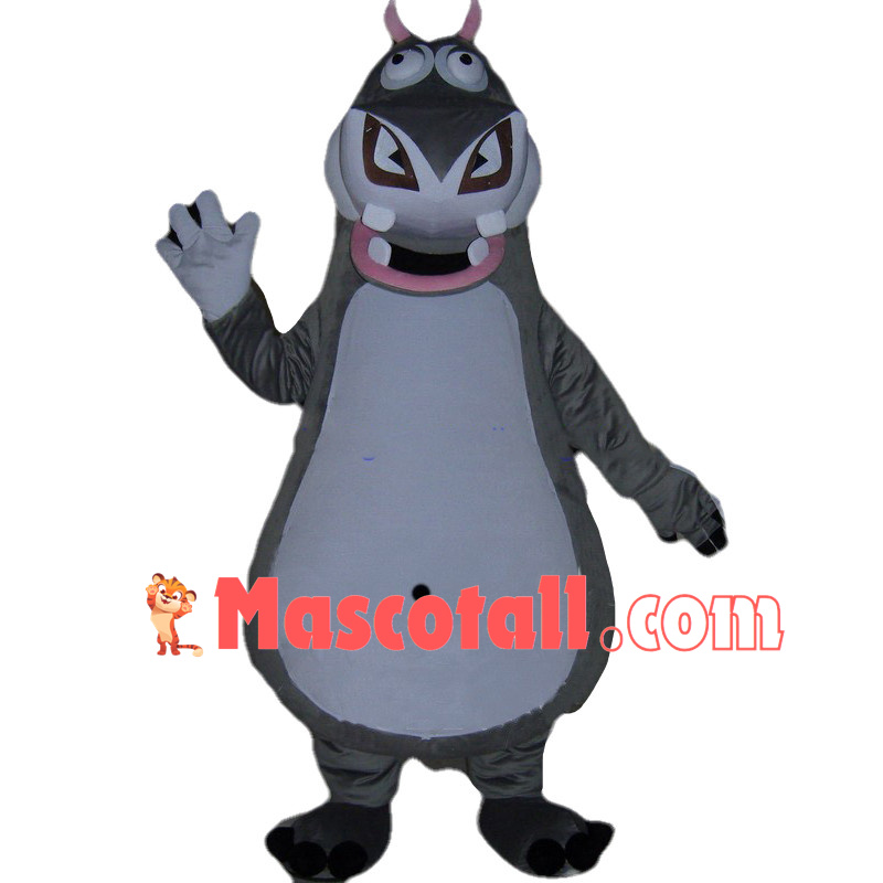 Funny Hippo Mascot Costume 
