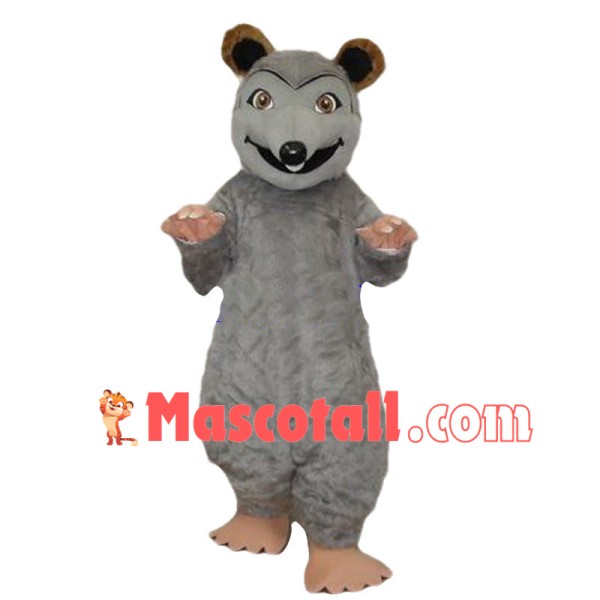Grey Rat Mascot Adult Costume 