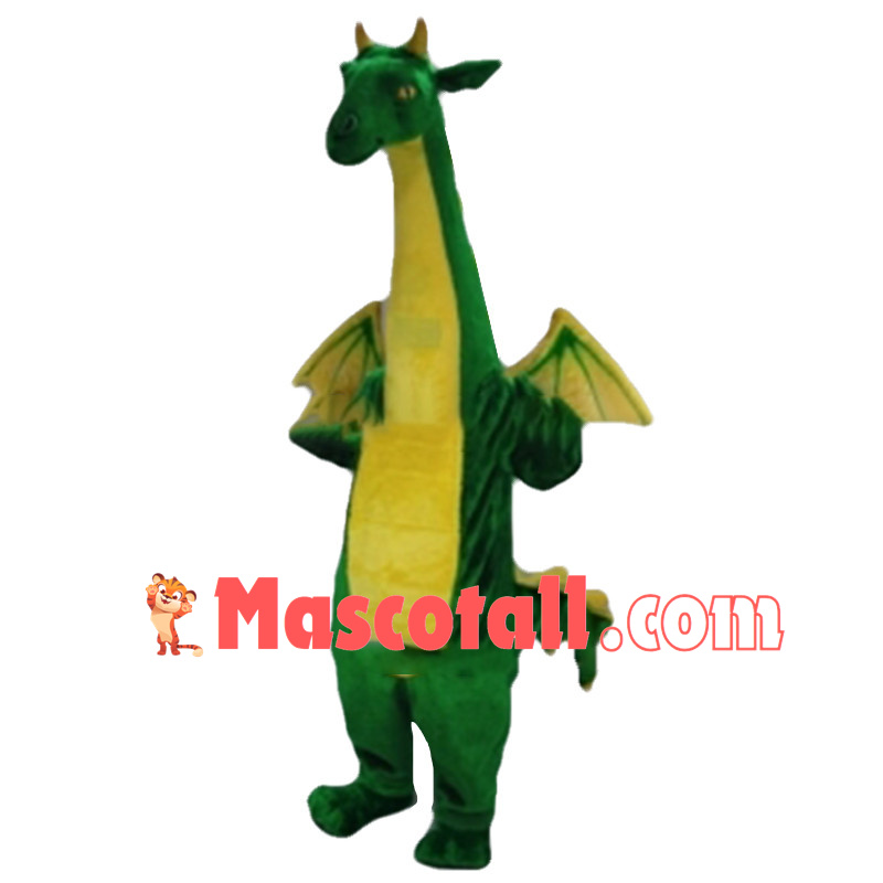 Long Neck Dinosaur Mascot Costume 
