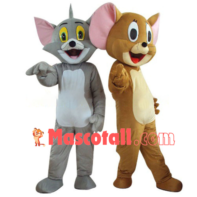 Lovely Tom and Jerry Mascot Costume 