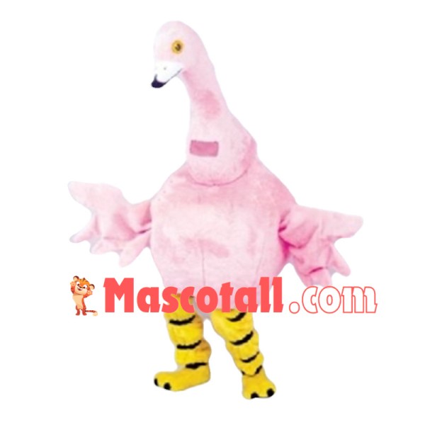 Deluxe Pink Flamingo Mascot Costume 