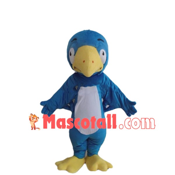 Blue Parrot Mascot Costume	