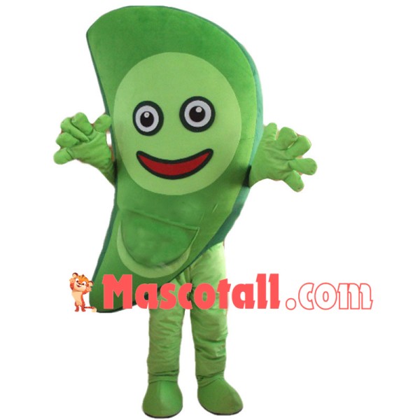 Deluxe Cartoon Green Peas Mascot Costume	 