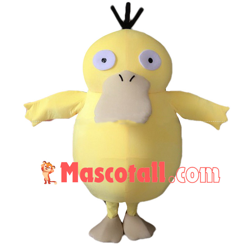 Stupid Psyduck Mascot Costume 