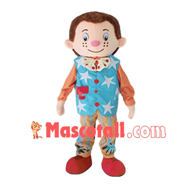 Textured Mr Tumble Mascot Costume Cartoon Character 