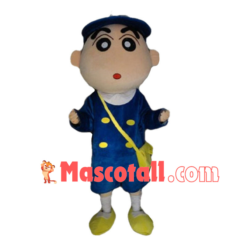 School Uniform Crayon Shin-Chan Mascot Costume