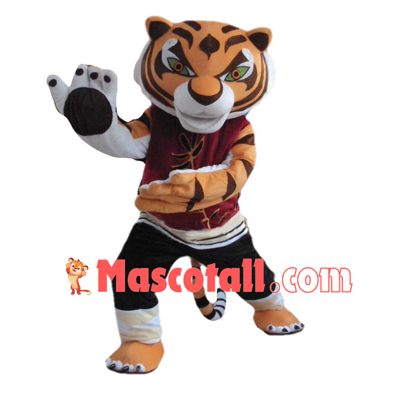 Kung Fu Tigress Mascot Costume	