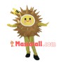 King Durian Mascot Cartoon Style Costume 